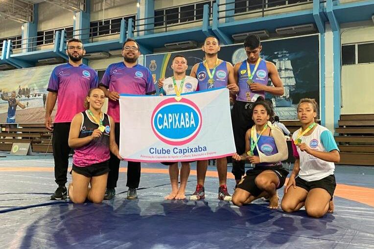 Capixabas conquistam pódios no Brasileiro Interclubes Sub-20 de wrestling