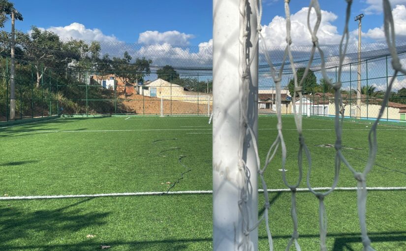 Campo Society do Boa Vista Renovado: Nova Iluminação de LED e Cobertura de Rede para Mais Esporte e Diversão