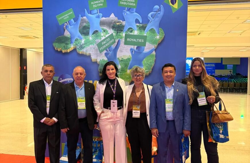 Gestores de Nova Viçosa participam da XXVI Marcha a Brasília em Defesa dos Municípios